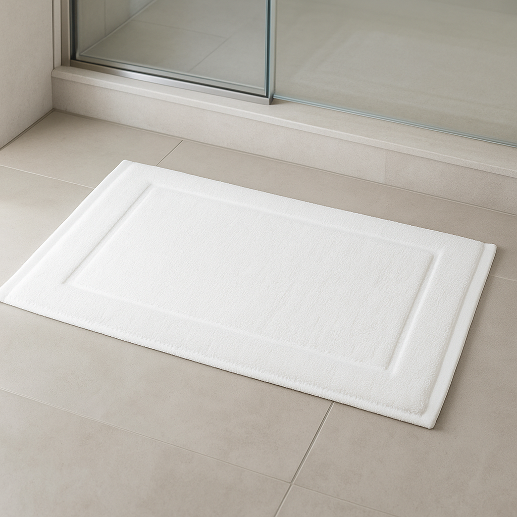 Tapis de bain en coton égyptien (50 × 75 cm)