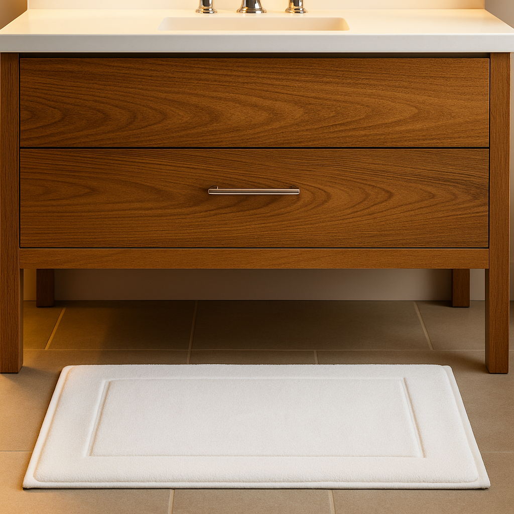 Tapis de bain en coton égyptien (50 × 75 cm)