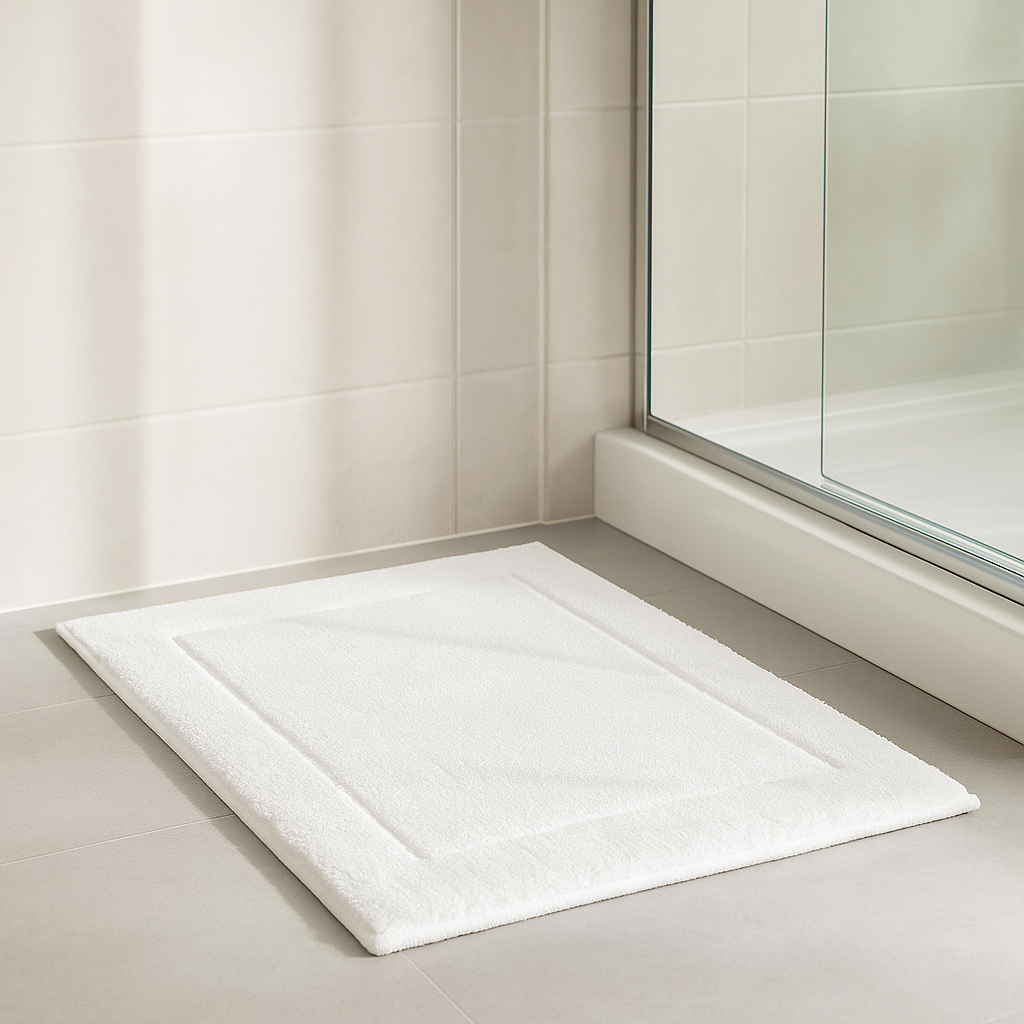 Tapis de bain en coton égyptien (50 × 75 cm)