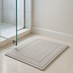 Tapis de bain en coton égyptien (50 × 75 cm)