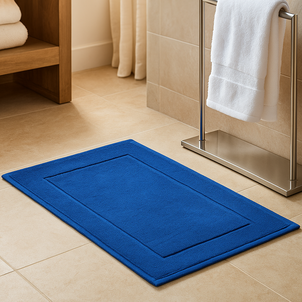 Tapis de bain en coton égyptien (50 × 75 cm)