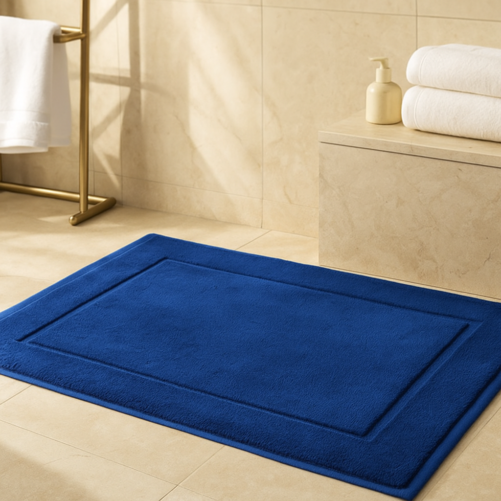 Tapis de bain en coton égyptien (50 × 75 cm)