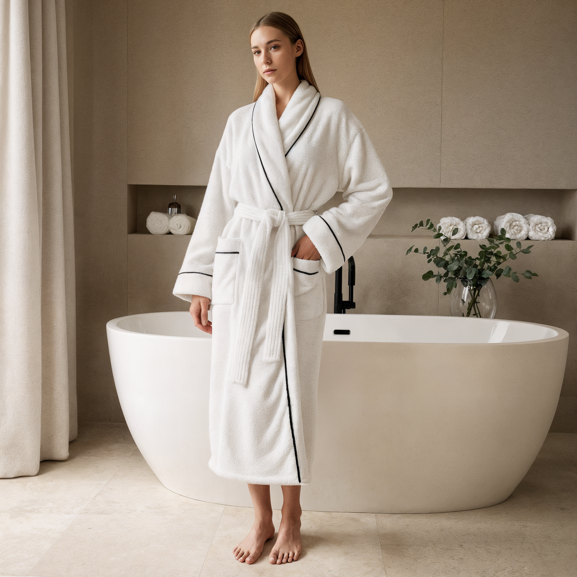 Peignoir ultra-doux Sérénité