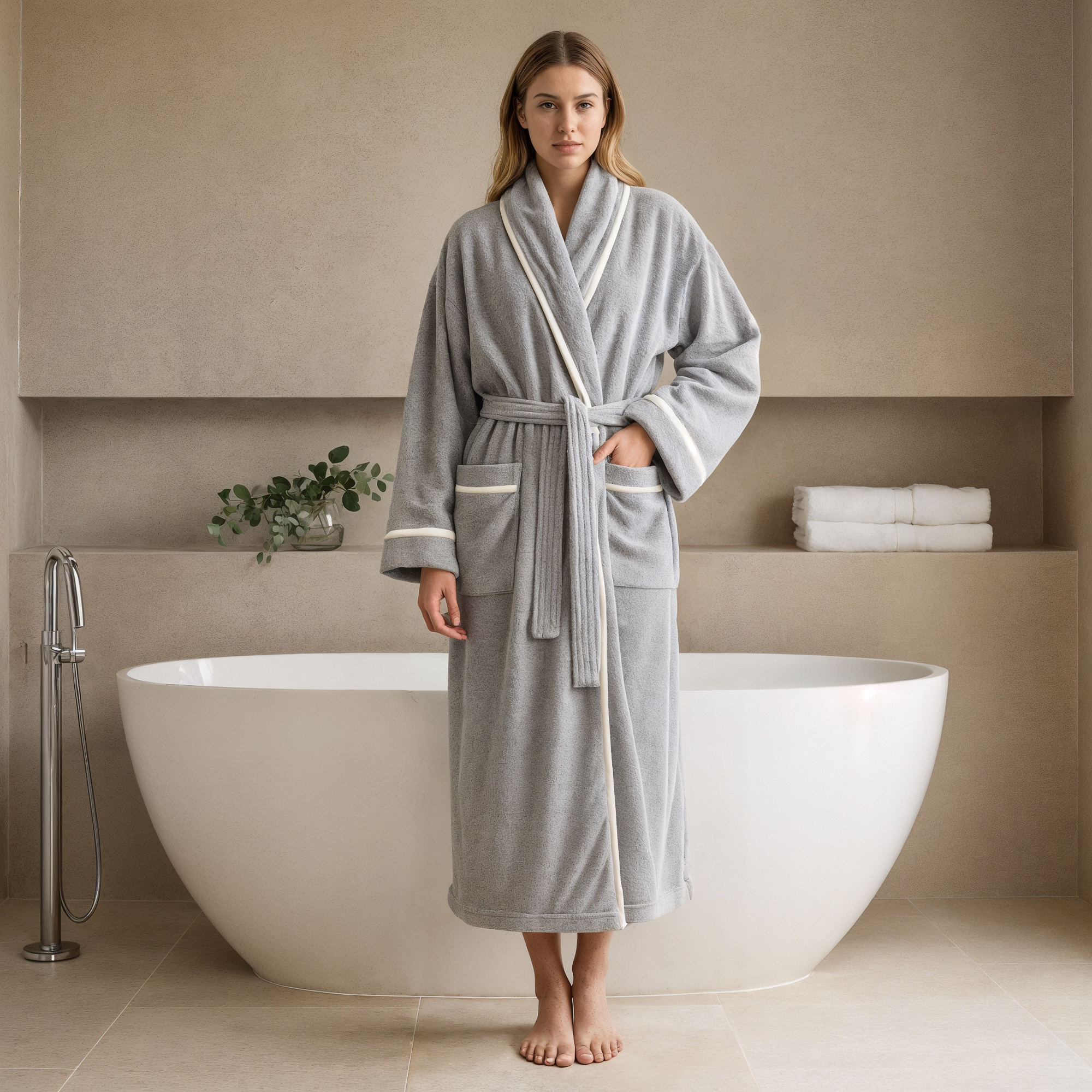 Peignoir ultra-doux Sérénité