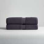 Lot 2 serviettes de toilette luxe (70×40 cm)