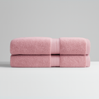 Lot 2 serviettes de bain luxe (150×70 cm)