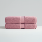 Lot 2 serviettes de toilette luxe (70×40 cm)