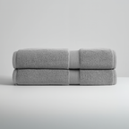 Lot 2 serviettes de bain luxe (150×70 cm)