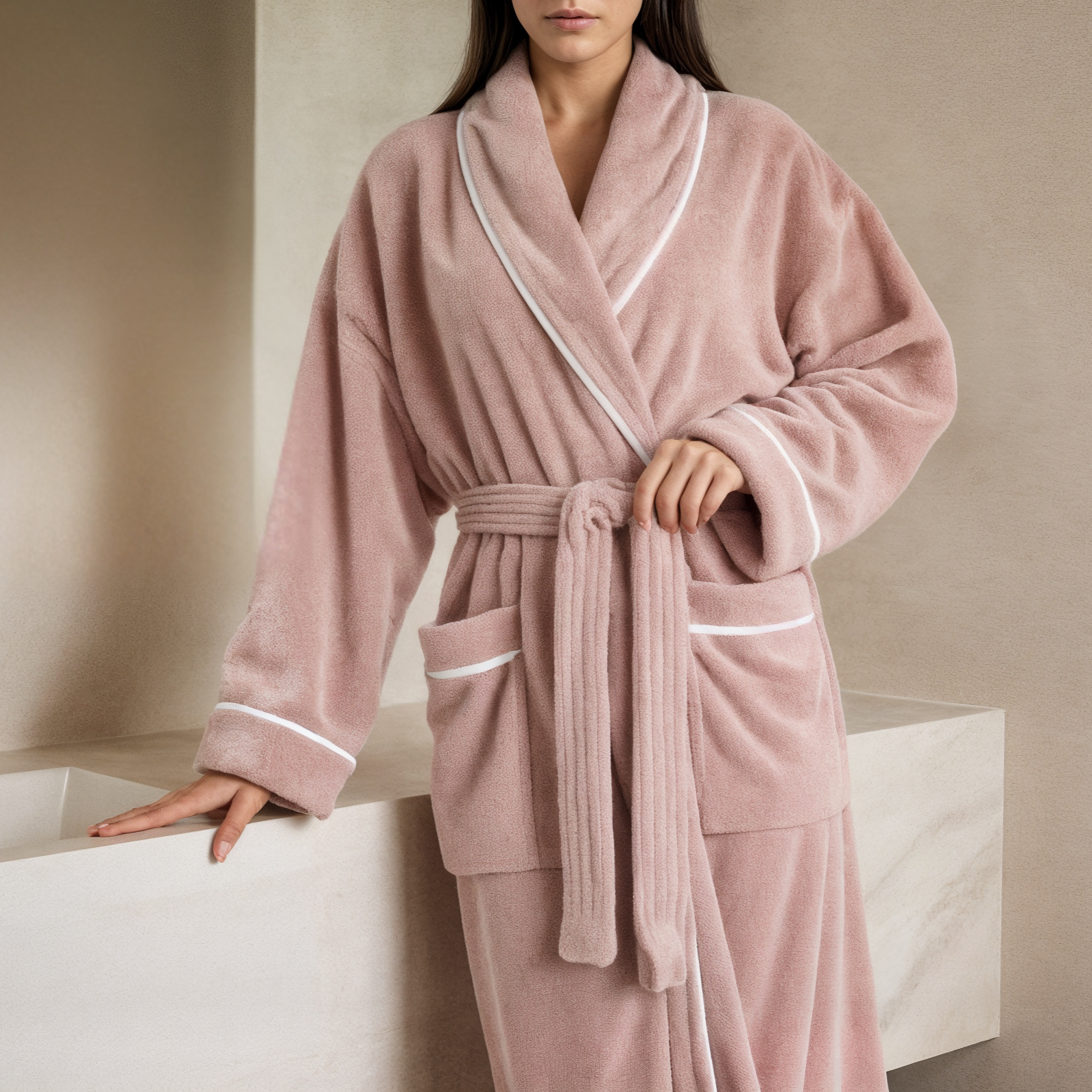Peignoir ultra-doux Sérénité